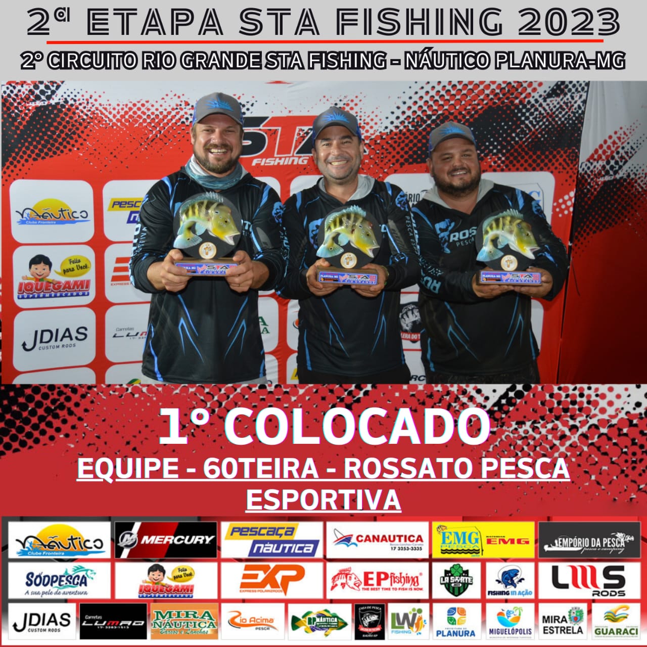 Classificação 2º Etapa CIRCUITO STA FISHING 2023