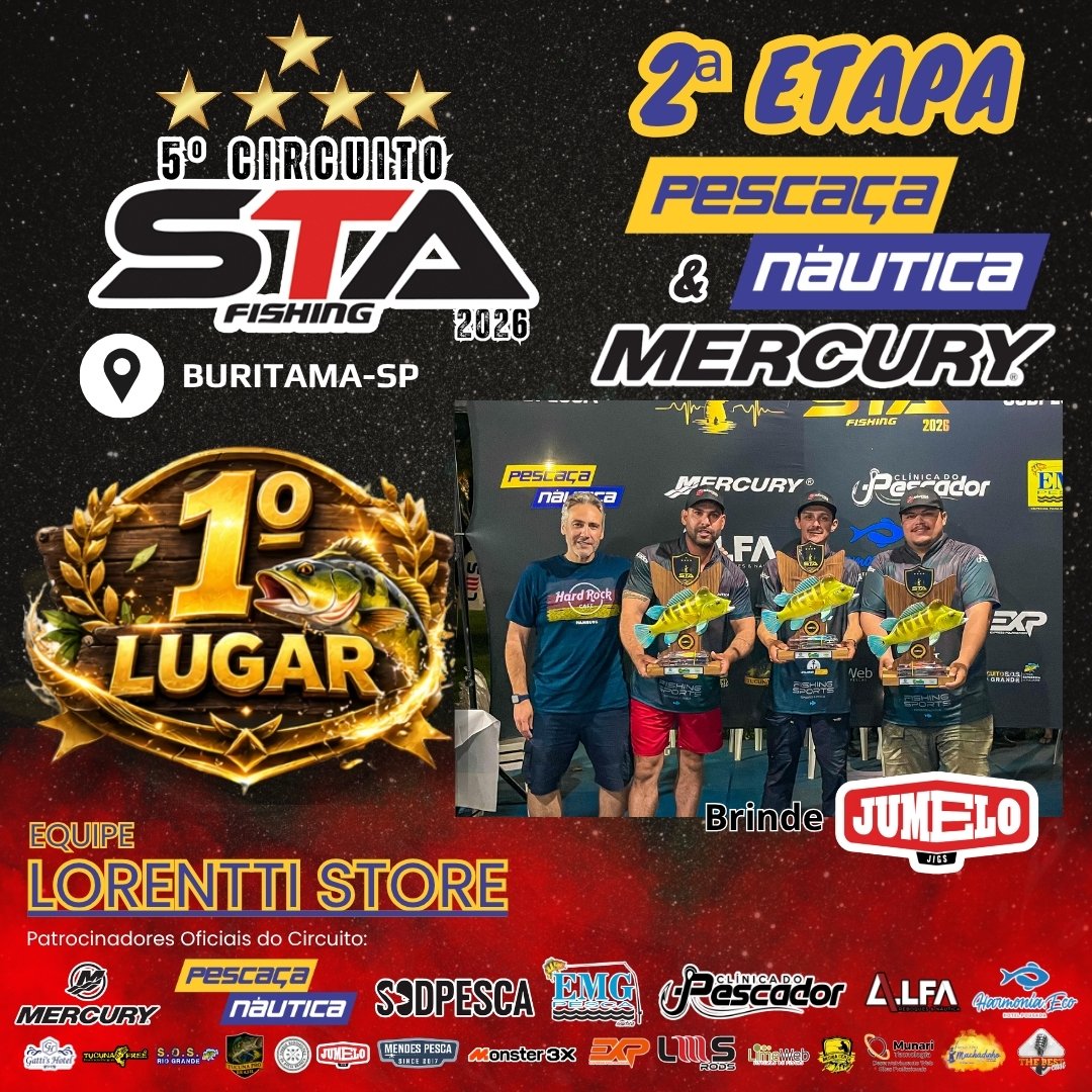 2º ETAPA - 5º CIRCUITO STA FISHING 2026